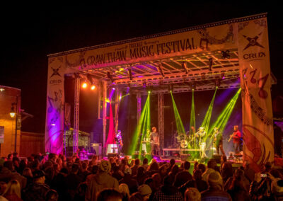 festival and event staging and lighting